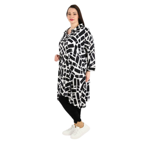 Zomerblouse Blicks in lichte popeline kwaliteit