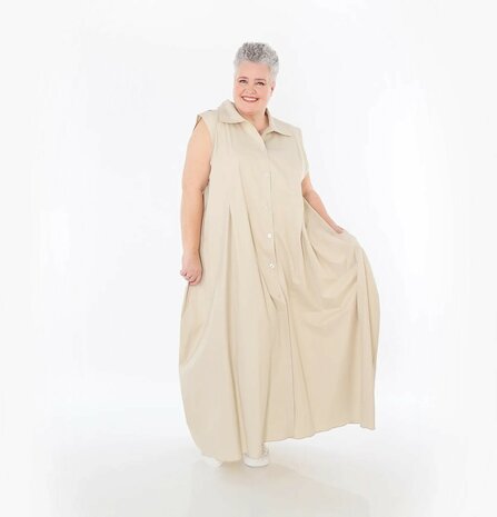 Vest Celestia Plain beige