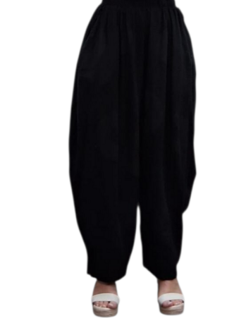Broek  zwart 100% katoen