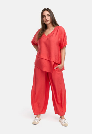 Kekoo broek Ibiza rood
