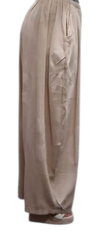Broek  zand 100% katoen