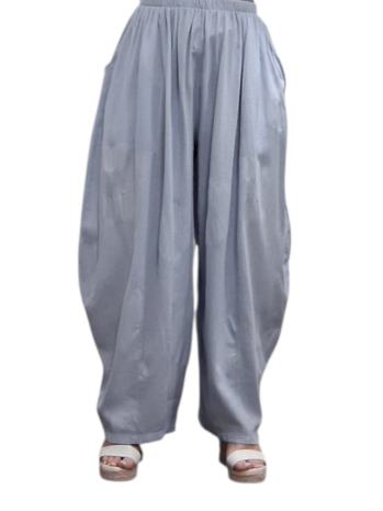 Broek ijsblauw 100% katoen