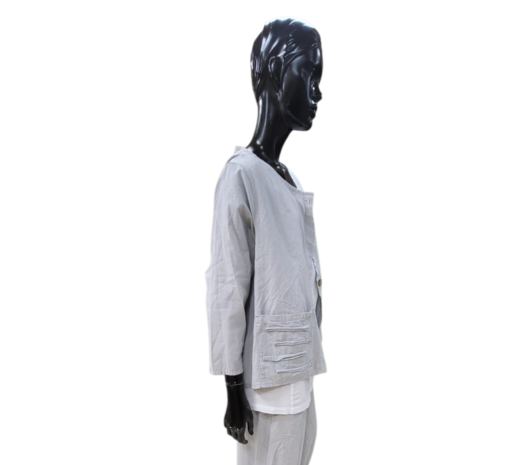 Jasje/vest grijs met knoopsluiting