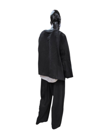 Jasje/vest zwart met knoopsluiting