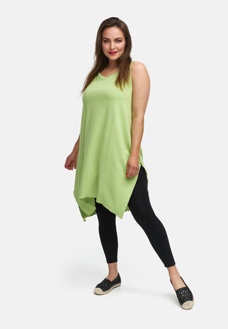 Kekoo mouwloze jurk/top Solail groen