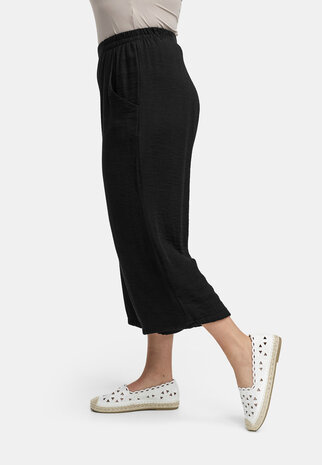 Kekoo Broek 7/8 Uni 'Serra' zwart