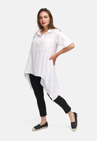 Kekoo lange blouse 'Serra' wit