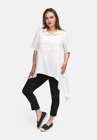Kekoo lange blouse 'Serra' wit