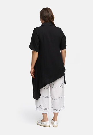Kekoo lange blouse 'Serra' zwart