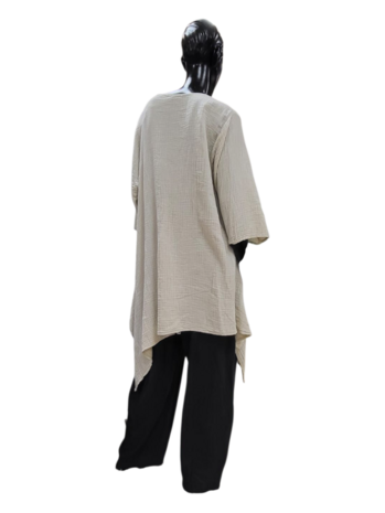 Tuniek asymmetrisch zand 