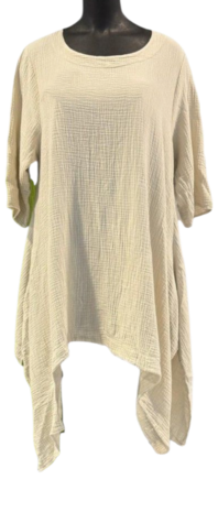 Tuniek asymmetrisch zand 