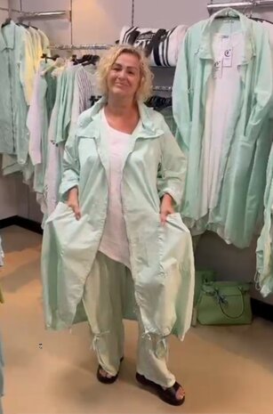 Lange zomerjas-mint