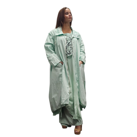 Lange zomerjas-mint