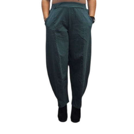 Broek petrol stretch