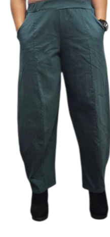 Broek petrol stretch