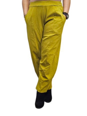 Broek groen stretch
