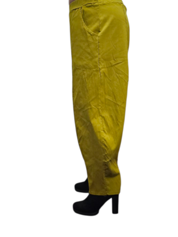 Broek groen stretch