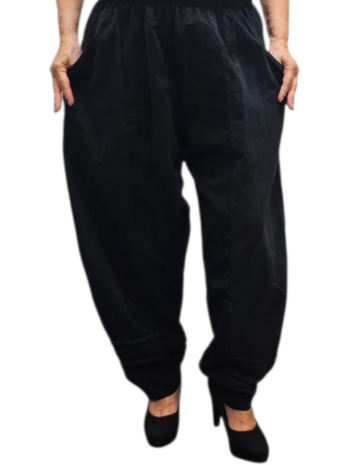 Aparte broek zwart corduroy