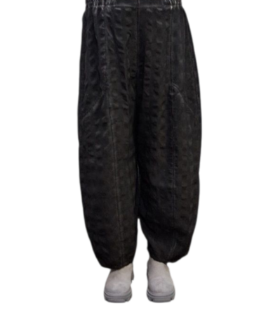 Aparte broek zwart stonewashed