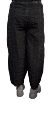 Aparte broek zwart stonewashed