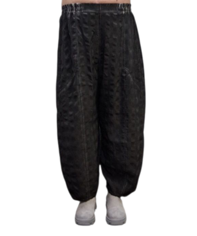 Aparte broek zwart stonewashed