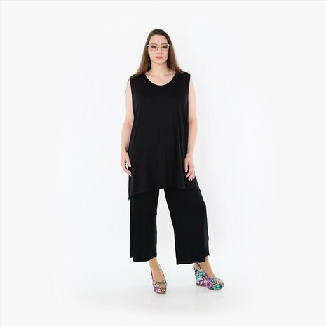 Mouwloze top Skye zwart