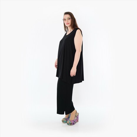 Mouwloze top Skye zwart