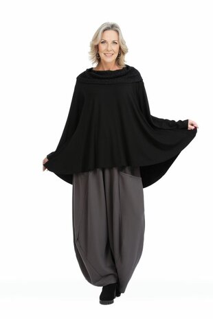 Prima Shirt, effen zwart