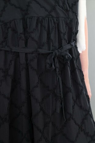 Jurk Brezza diamond zwart