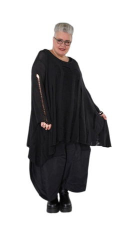 Big Shirt Bella in A-vorm van zachte breikwaliteit