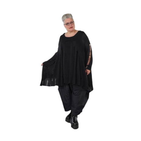  Big Shirt Bella in A-vorm van zachte breikwaliteit