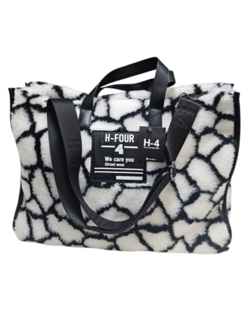 H4  luxe bag White-imitatiebont