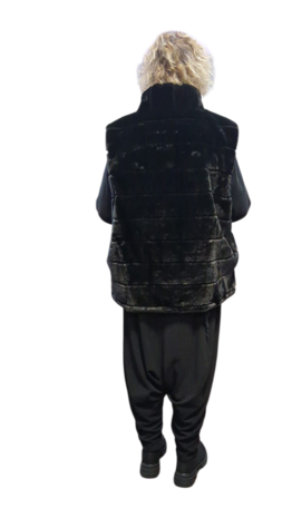 Leuke bodywarmer zwart