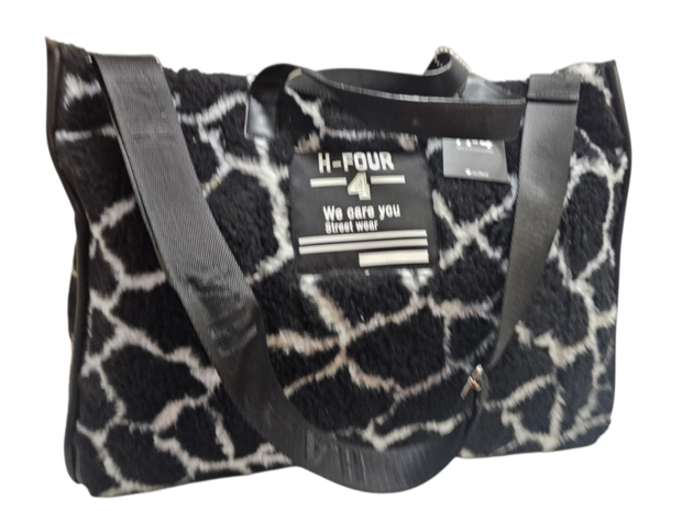 H4  luxe bag black-imitatiebont