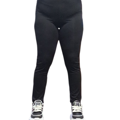 Legging zwart in Viscose-Stretch