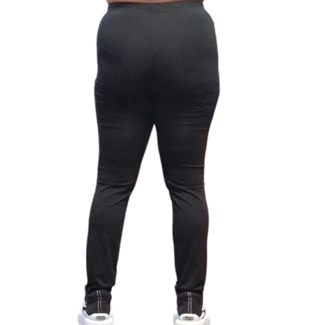 Legging zwart in Viscose-Stretch