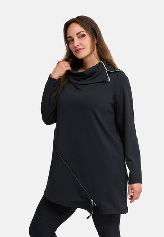 Tuniek  Kekoo zwart stretch
