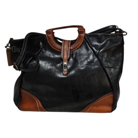 luxe bag zwart imitatieleder
