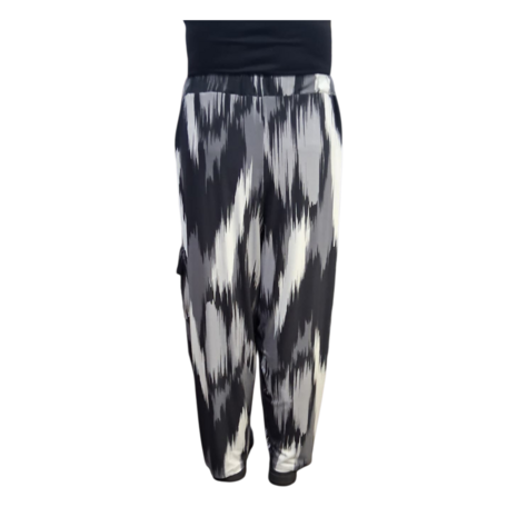Winterbroek Hera zwart grijs wit