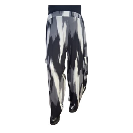Winterbroek Hera zwart grijs wit