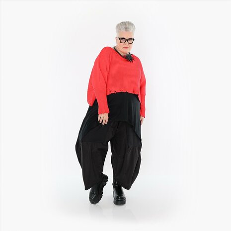 Korte trui Ella rood