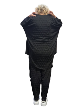 Big blouse Annabella zwart