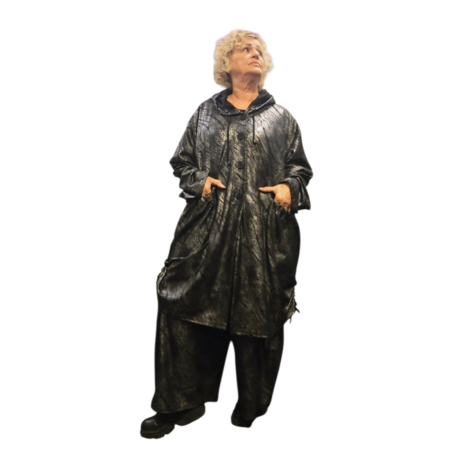 Vest/jas Wild Soul zwart/zilvergrijs