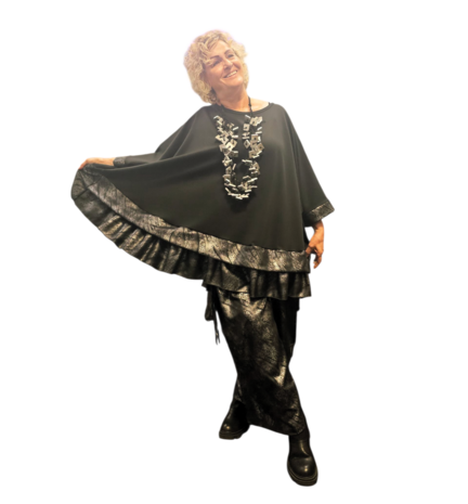 Tuniek Wild Soul zwart/zilvergrijs
