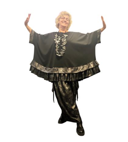 Tuniek Wild Soul zwart/zilvergrijs