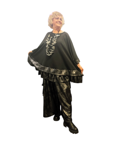 Tuniek Wild Soul zwart/zilvergrijs