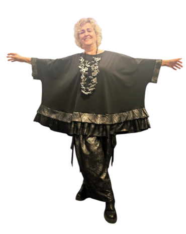 Tuniek Wild Soul zwart/zilvergrijs