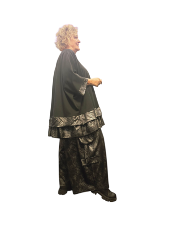 Tuniek Wild Soul zwart/zilvergrijs