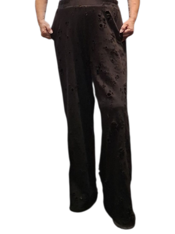 Aparte broek kastanje 