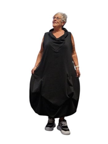 Myrjo jurk Riny  zwart